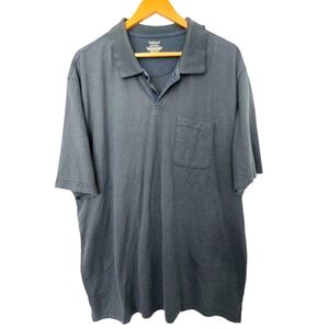 Van Heusen Men's Dark Gray Polo Shirt Size Xxl